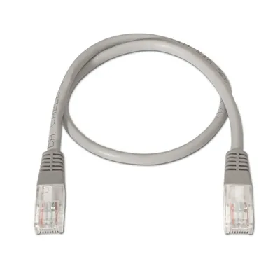 Aisens latiguillo rj45 cat.6 utp 2.0m gris cobre