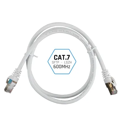 Iggual latiguillo cat7 sftp lszh 2 metros blanco