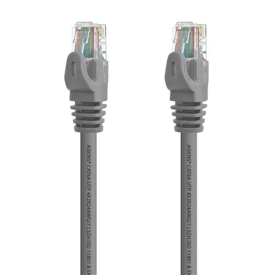 Aisens latiguillo rj45 cat.6a utp gris 10m