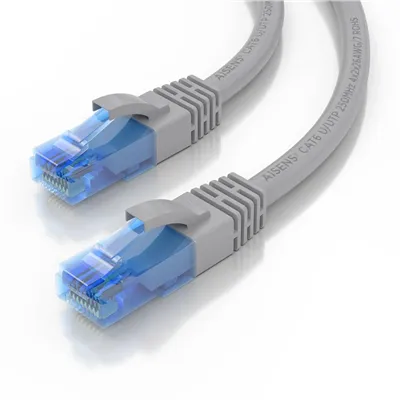 Aisens cable rj45 cat.6 utp awg26 cca gris 1.5m