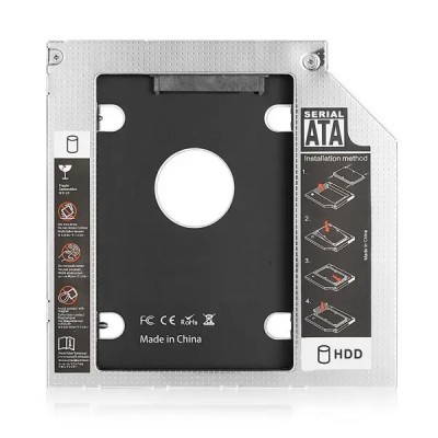 Ewent adap.hdd/ssd sata para unidad óptica 9.5mm