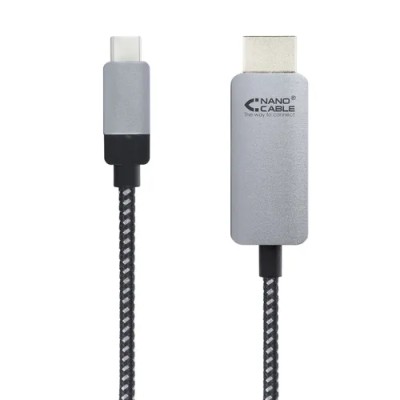 Nanocable cable conversor usb-c/m a hdmi/m 3 m