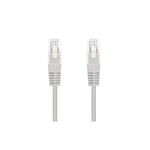 Cable de Red RJ45 UTP Nanocable 10.20.0100-L30 Cat.5e/ 30cm/ Gris