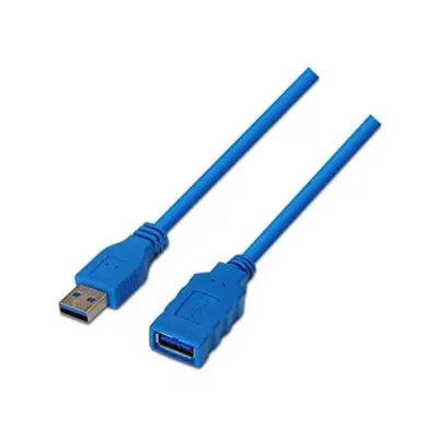 Cable Alargador USB 3.0 Nanocable 10.01.0902-BL/ USB Macho -