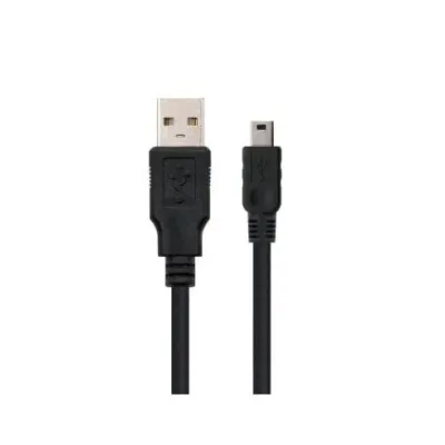 Cable USB 2.0 Nanocable 10.01.0405/ USB Macho - MiniUSB Macho/