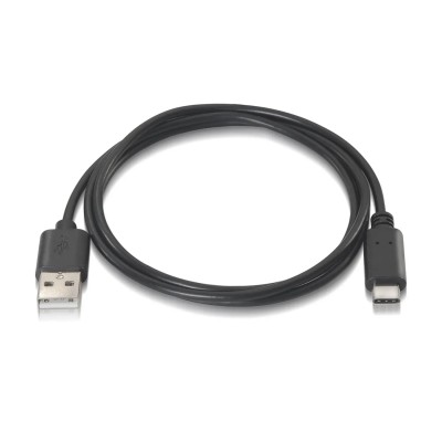 Aisens cable usb 2.0 3a usb-c/m-a/m negro 2.0m