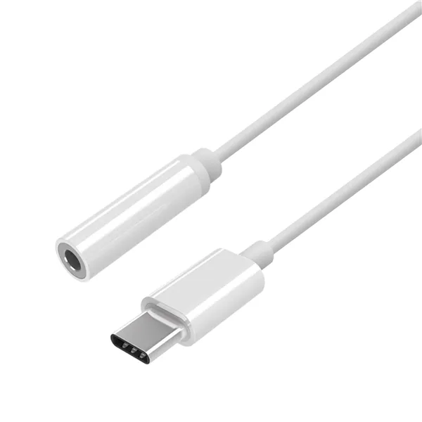 Aisens conversor usb c-m jack 3.5-h blanco 15cm