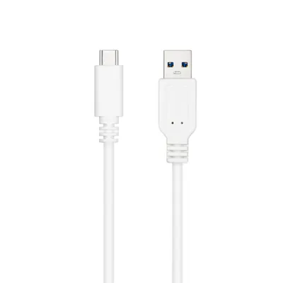 Nanocable cable usb 3.1 gen2 usb-c/a 2 m blanco