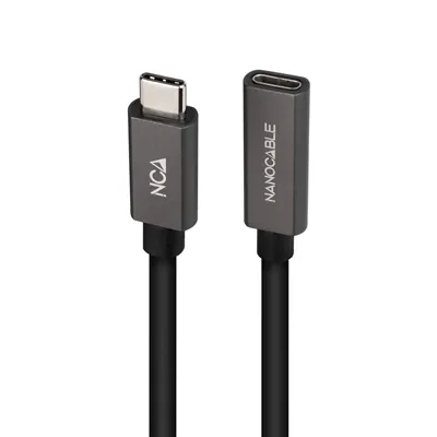 Cable Alargador USB 3.2 Nanocable 10.01.4401-L150/ USB Tipo-C