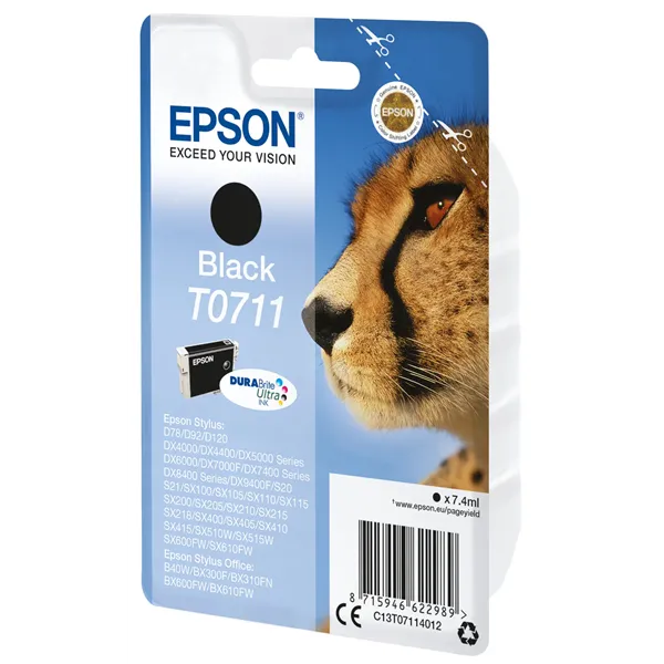 Epson cartucho t0711 negro