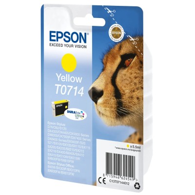 Epson cartucho t0714 amarillo