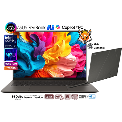 ASUS Zenbook S 14" OLED 3K UX5406SA-PZ334W Core Ultra 7-258V