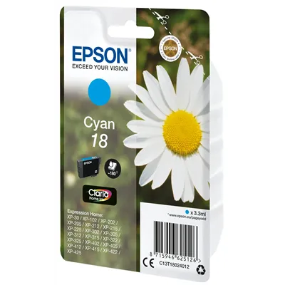 Epson cartucho t1802 cyan