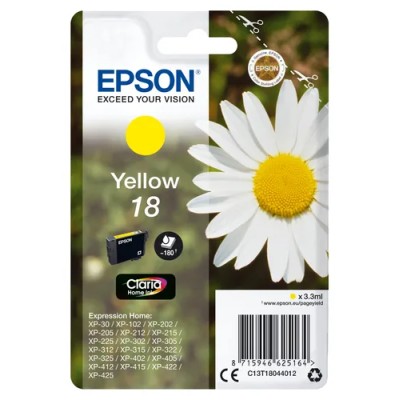 Epson cartucho t1804 amarillo