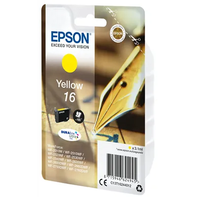 Epson cartucho t1624 amarillo