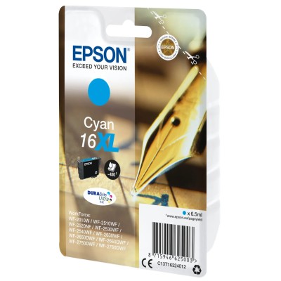 Epson cartucho t1632xl cyan