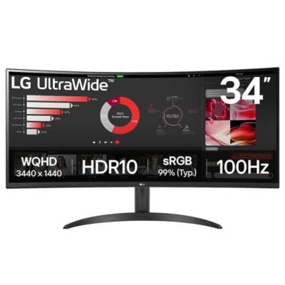 LG 34WR50QK-B pantalla para PC 86,4 cm (34") 3440 x 1440