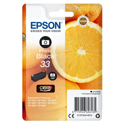 Epson cartucho t3341 negro