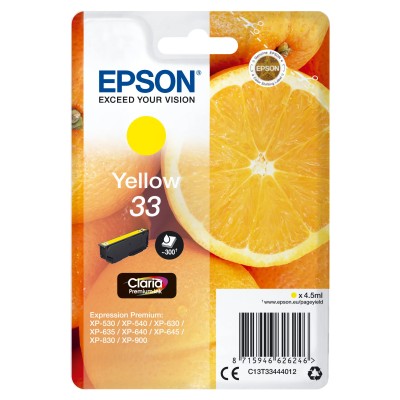 Epson cartucho t3344 amarillo