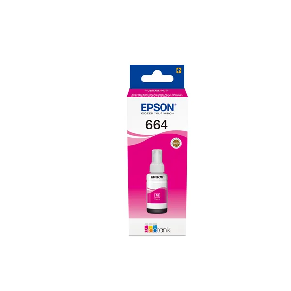 Epson botella tinta ecotank t6641 magenta