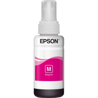 Epson botella tinta ecotank t6641 magenta