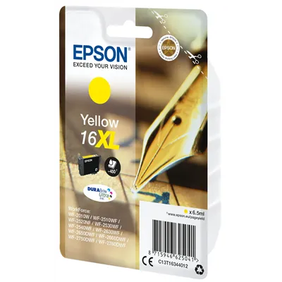 Epson cartucho t1634xl amarillo