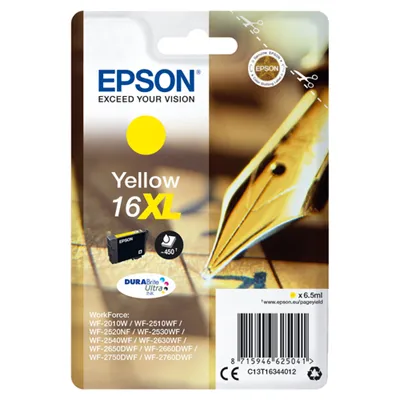 Epson cartucho t1634xl amarillo