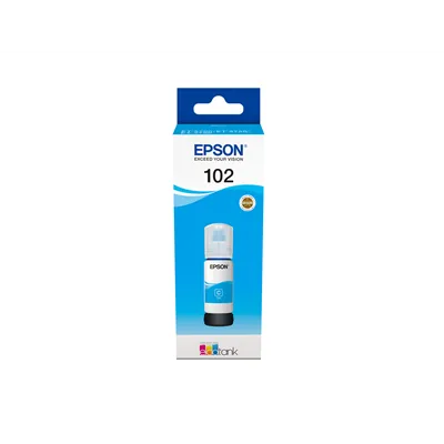 Epson botella tinta ecotank 102 cyan