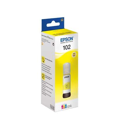 Epson botella tinta ecotank 102 amarillo