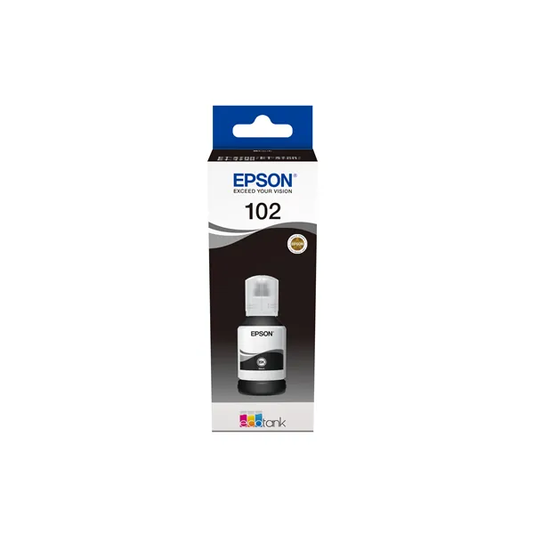 Epson botella tinta ecotank 102 negro