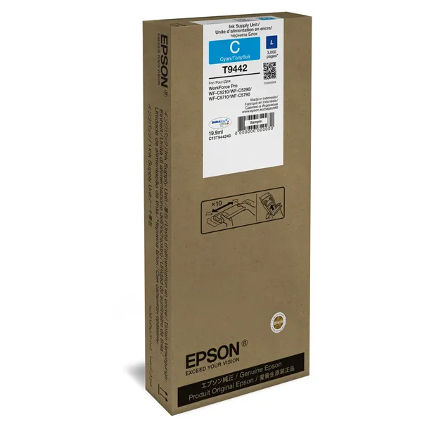 Epson cartucho t9442 cyan