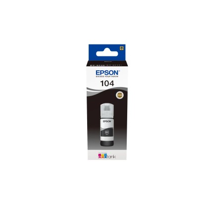 Epson botella tinta ecotank 104 negro