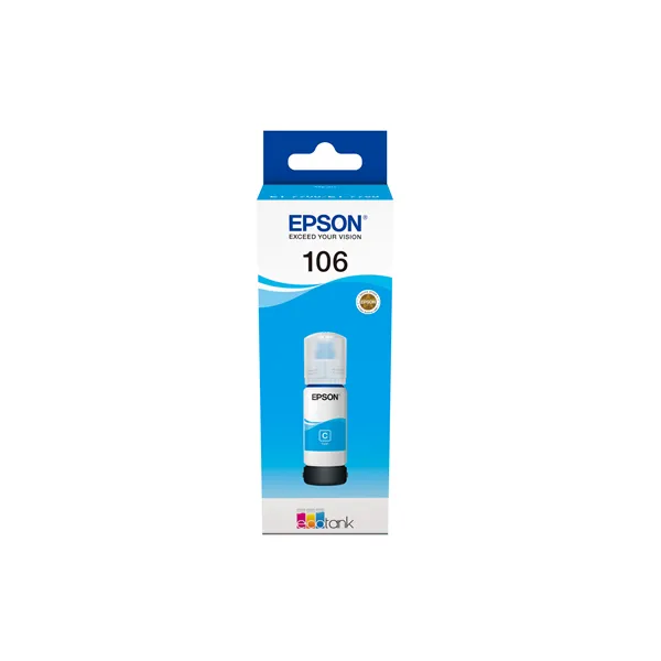 Epson botella tinta ecotank 106 cyan