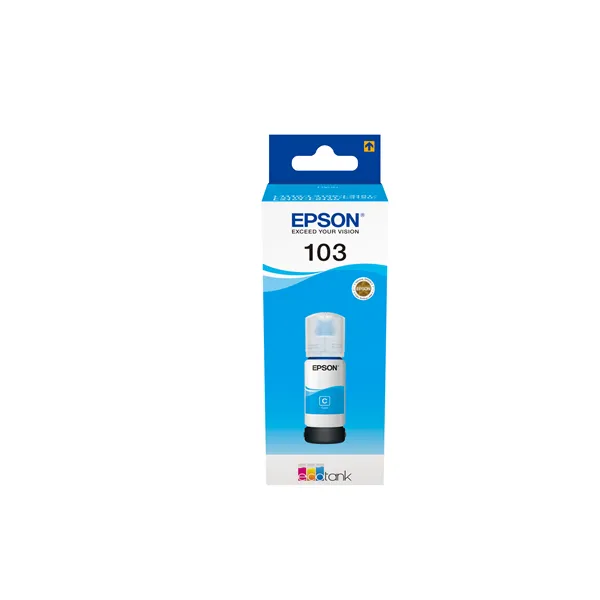 Epson botella tinta ecotank 103 cyan