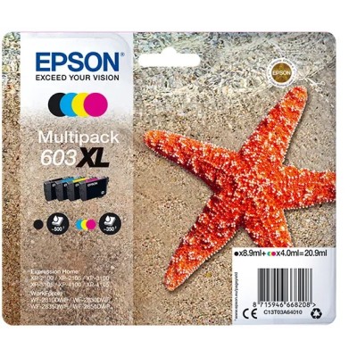 Epson cartucho multipack 603xl 4 colores