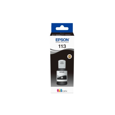 Epson botella tinta ecotank 113 negro