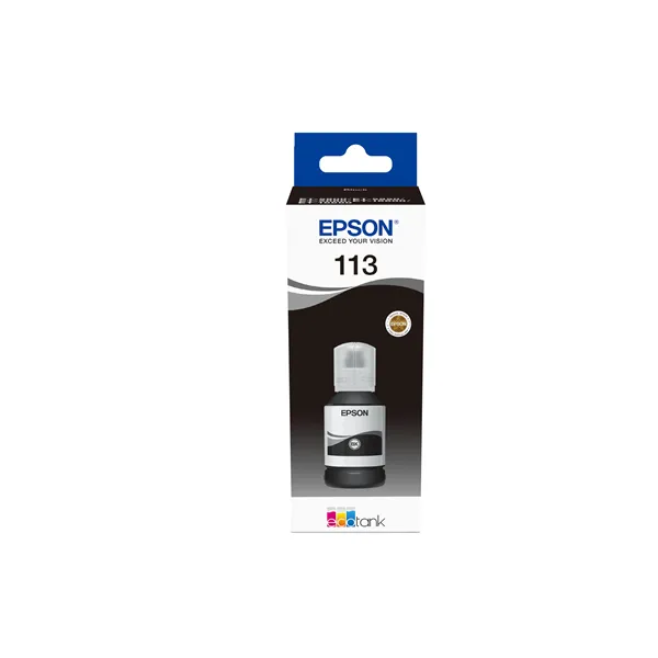 Epson botella tinta ecotank 113 negro