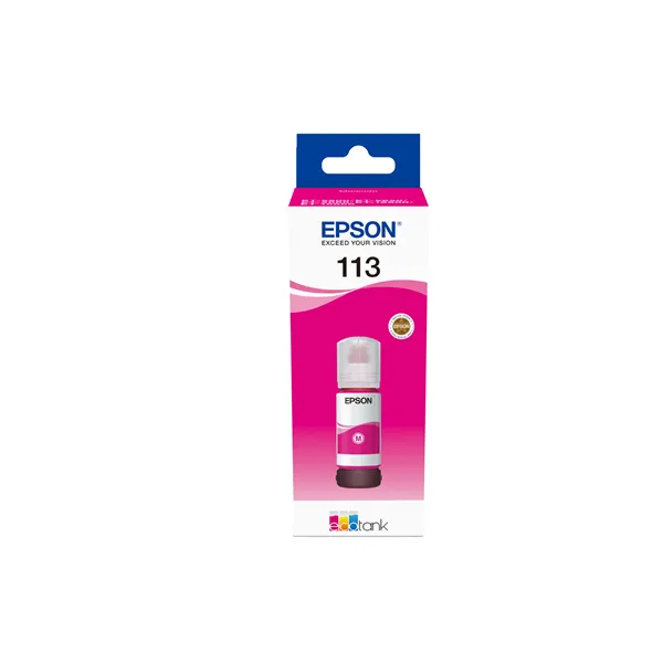 Epson botella tinta ecotank 113 magenta