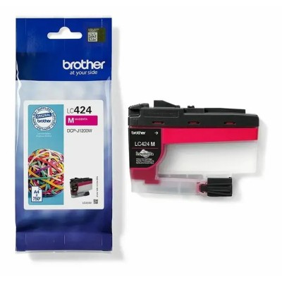 Brother cartucho lc424m magenta