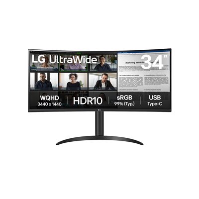 LG 34WR50QK-B pantalla para PC 86,4 cm (34") 3440 x 1440