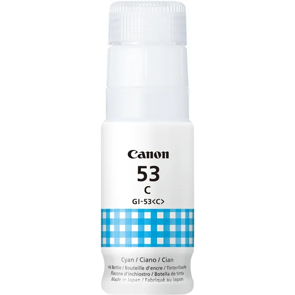 Canon botella tinta gi-53c cian