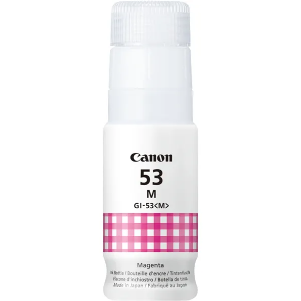 Canon botella tinta gi-53m magenta