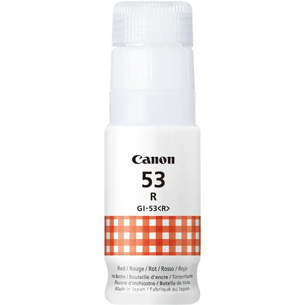 Canon botella tinta gi-53r rojo