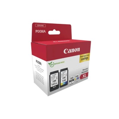 Canon cartucho multipack pg-545xl/cl-546xl+papel