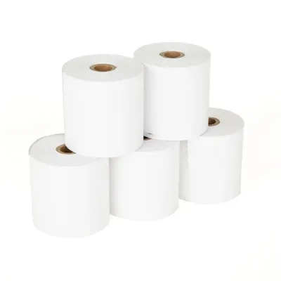 Iggual pack 5 rollos papel térmico sin bpa 57x57mm