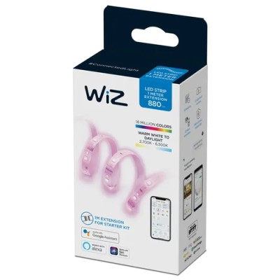 Philips wiz tira led wiz 1m 800lm extensión