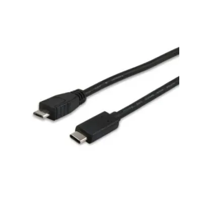 CABLE USB-C a USB TIPO B MICRO B MACHO 1 METRO EQUIP 12888407