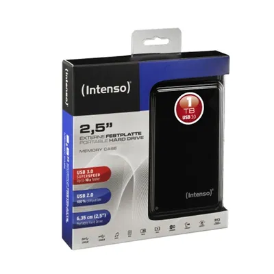 Intenso hdd externo 6021560 1tb 2.5" usb 3.0 negro