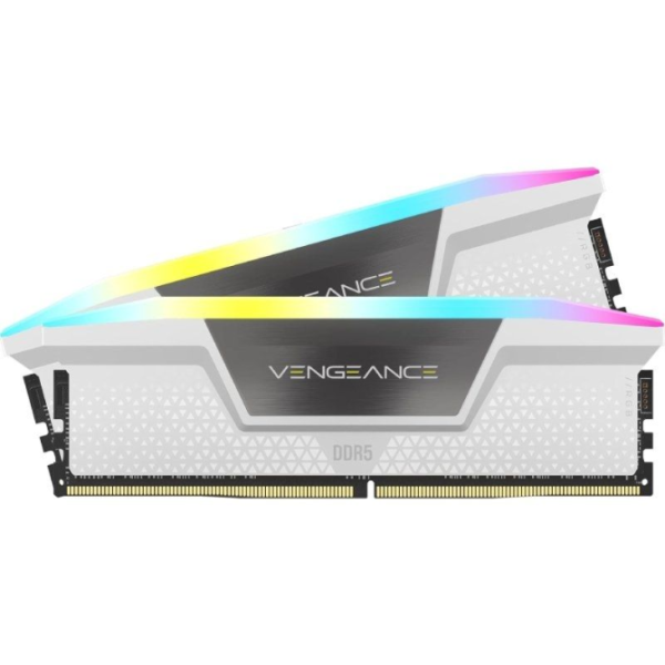 Corsair Vengeance White RGB KIT 32GB DDR5 a 6000Mhz CL36 1.35V ( 2x16GB)