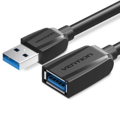 Cable Alargador USB 3.0 Vention VAS-A45-B050/ USB Macho - USB